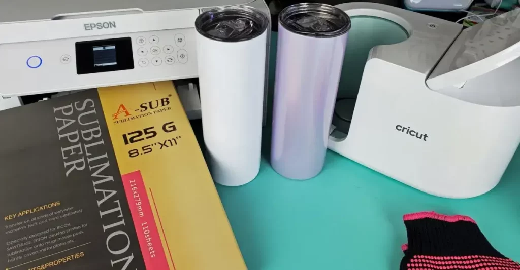 how to sublimate on tumblers with sublimation paper