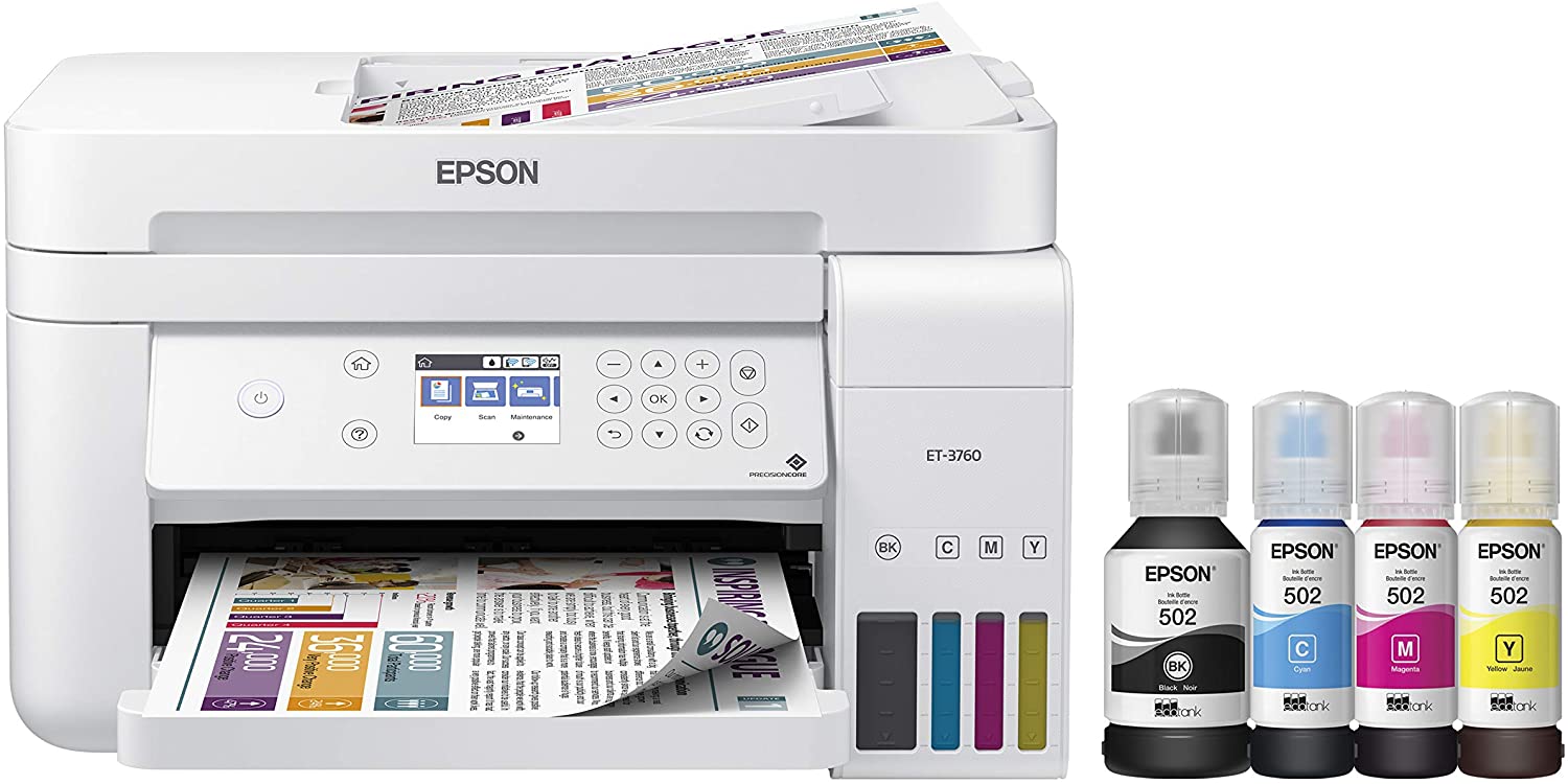 Epson EcoTank ET-3760 Sublimation Printer 