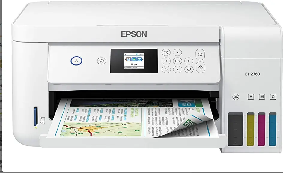 epson et-2760 sublimation printer
