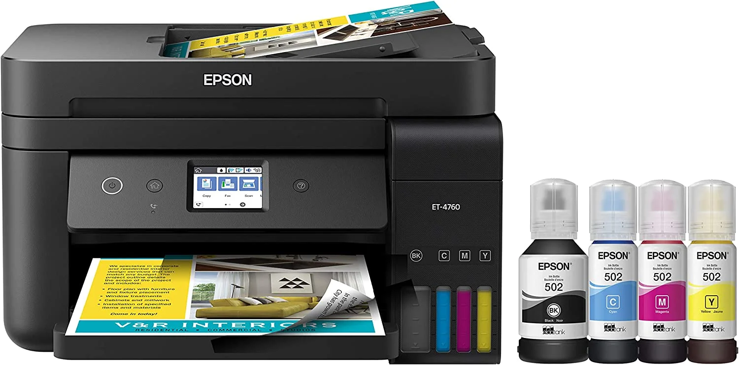 Epson-EcoTank-ET-4760 sublimation printer
