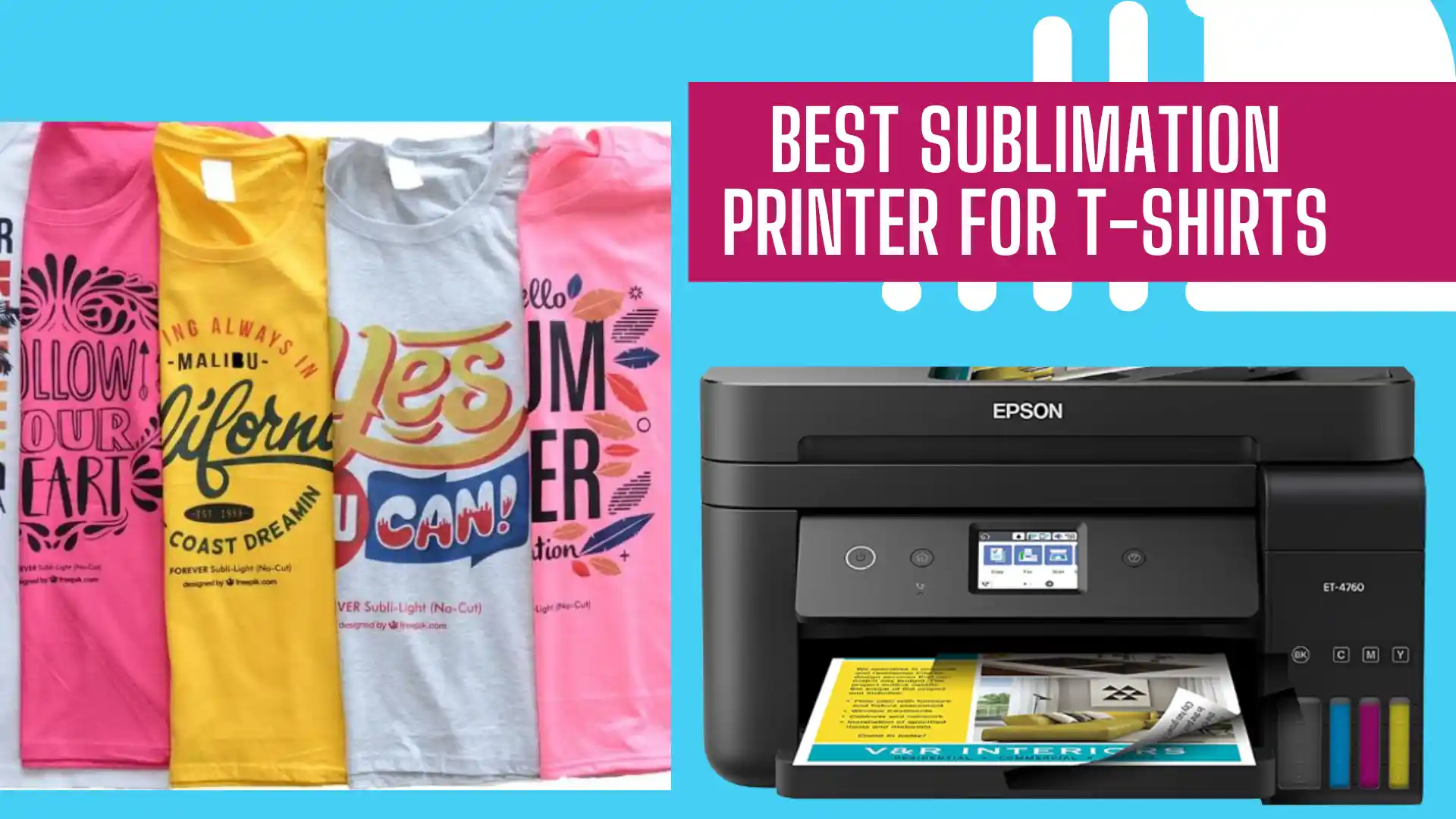 Best Sublimation Printer For T-Shirts 2023