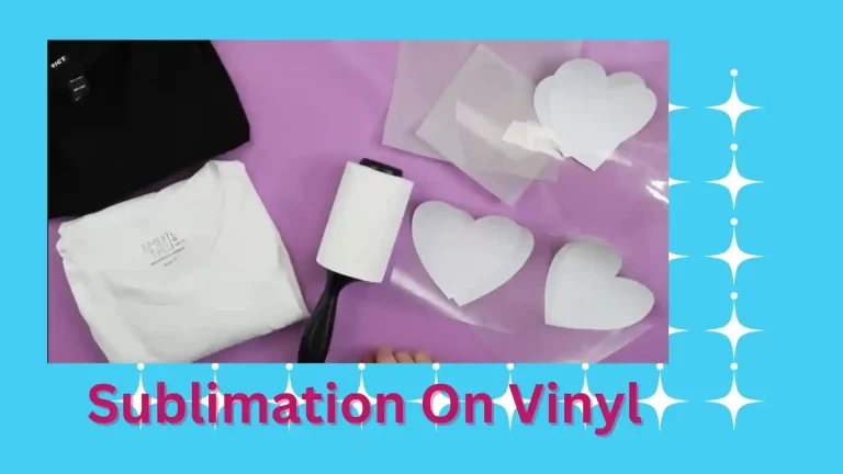 can you sublimate on vinyl